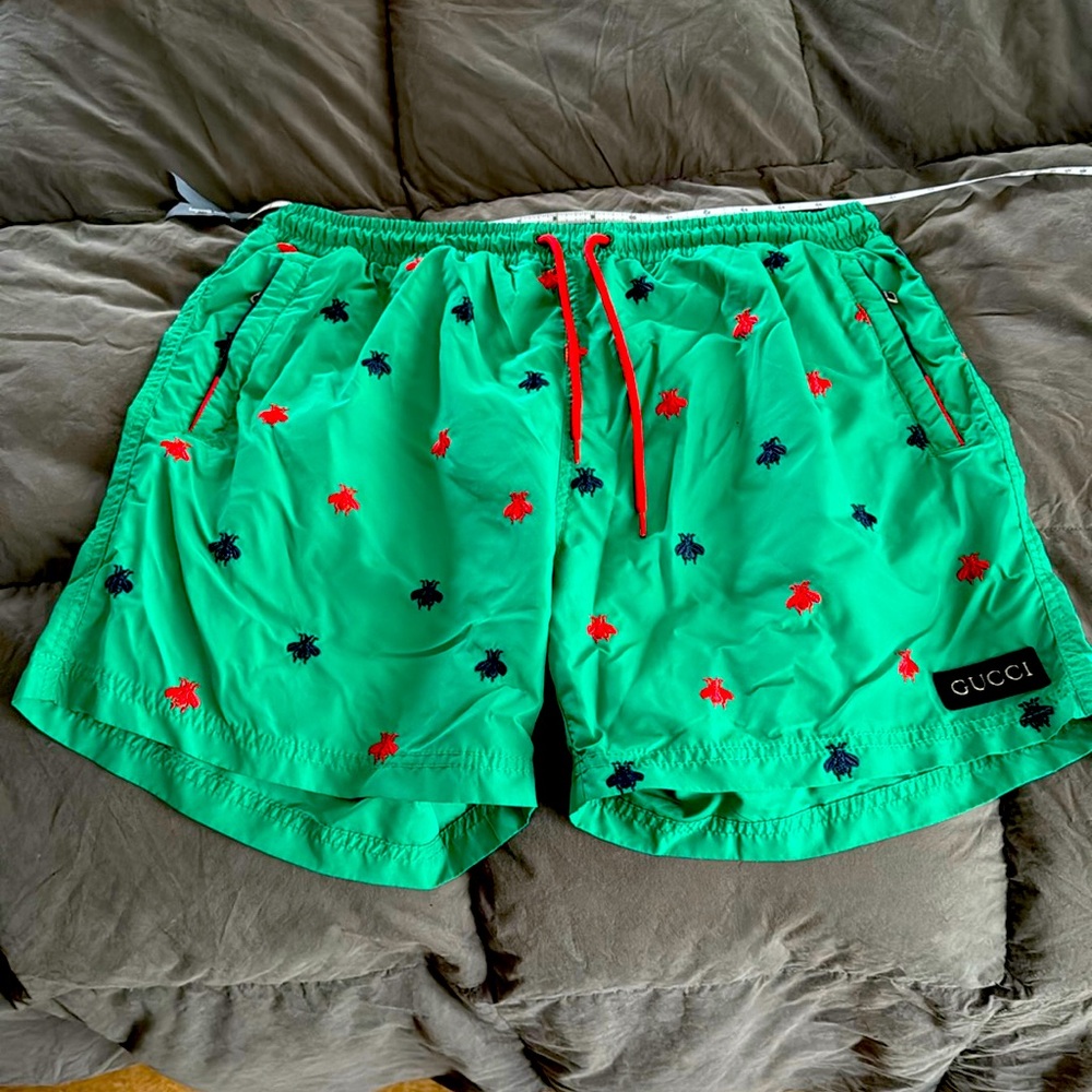 Gucci bathing suit.